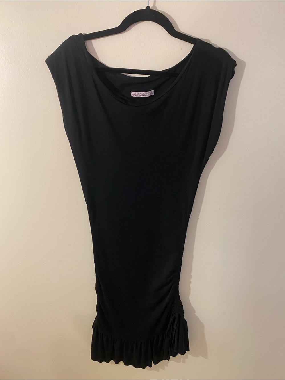 Diab’less Sleeveless Ruched Hem Dress